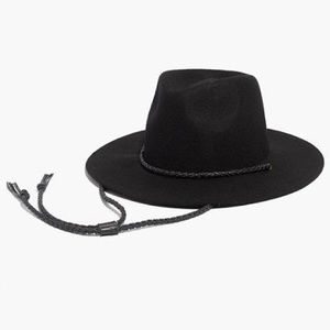 Wide brimmed wool hat by madewell